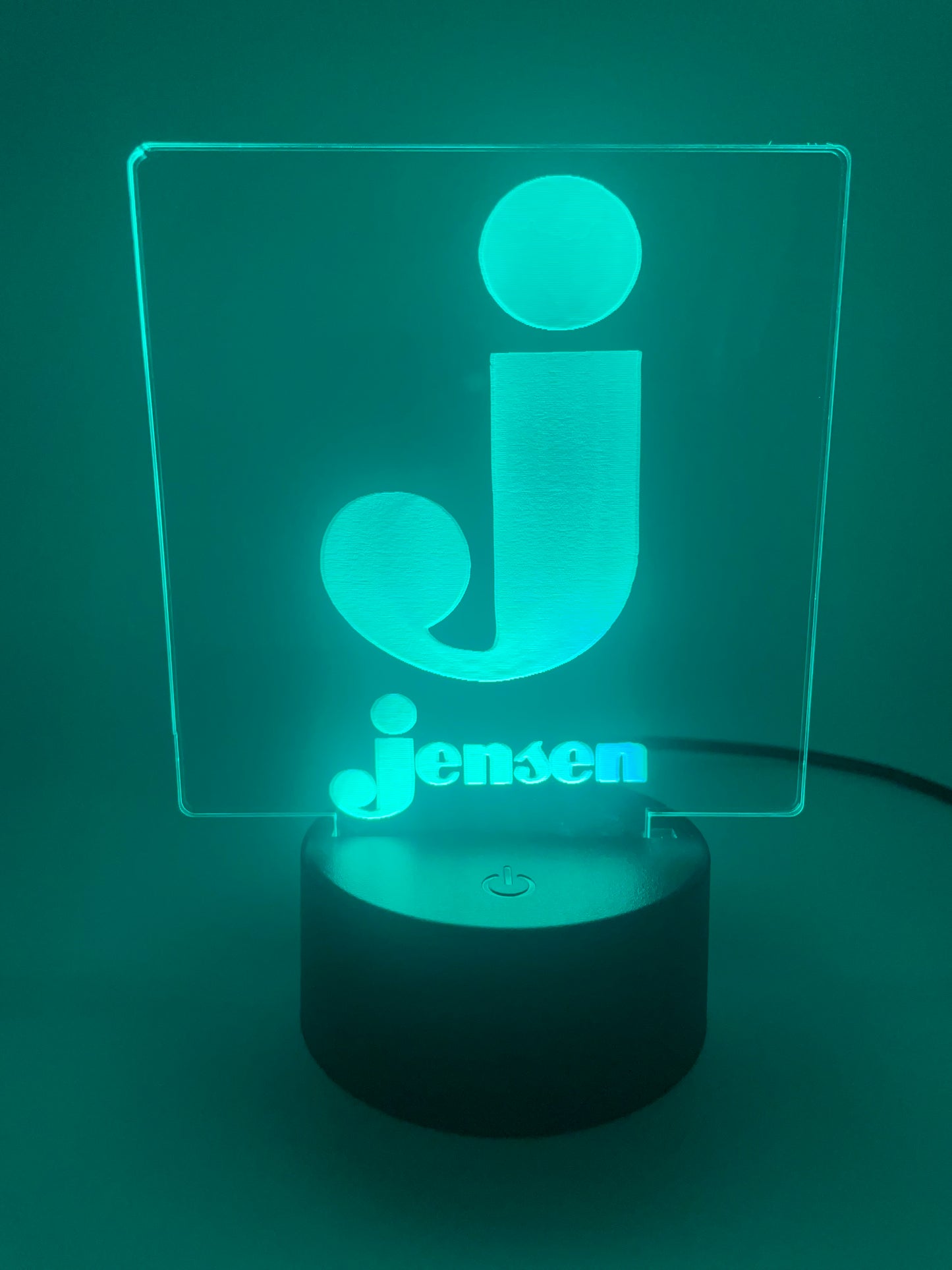 LED Acrylic Music Lover's Sign for Music Room Decoration Jensen