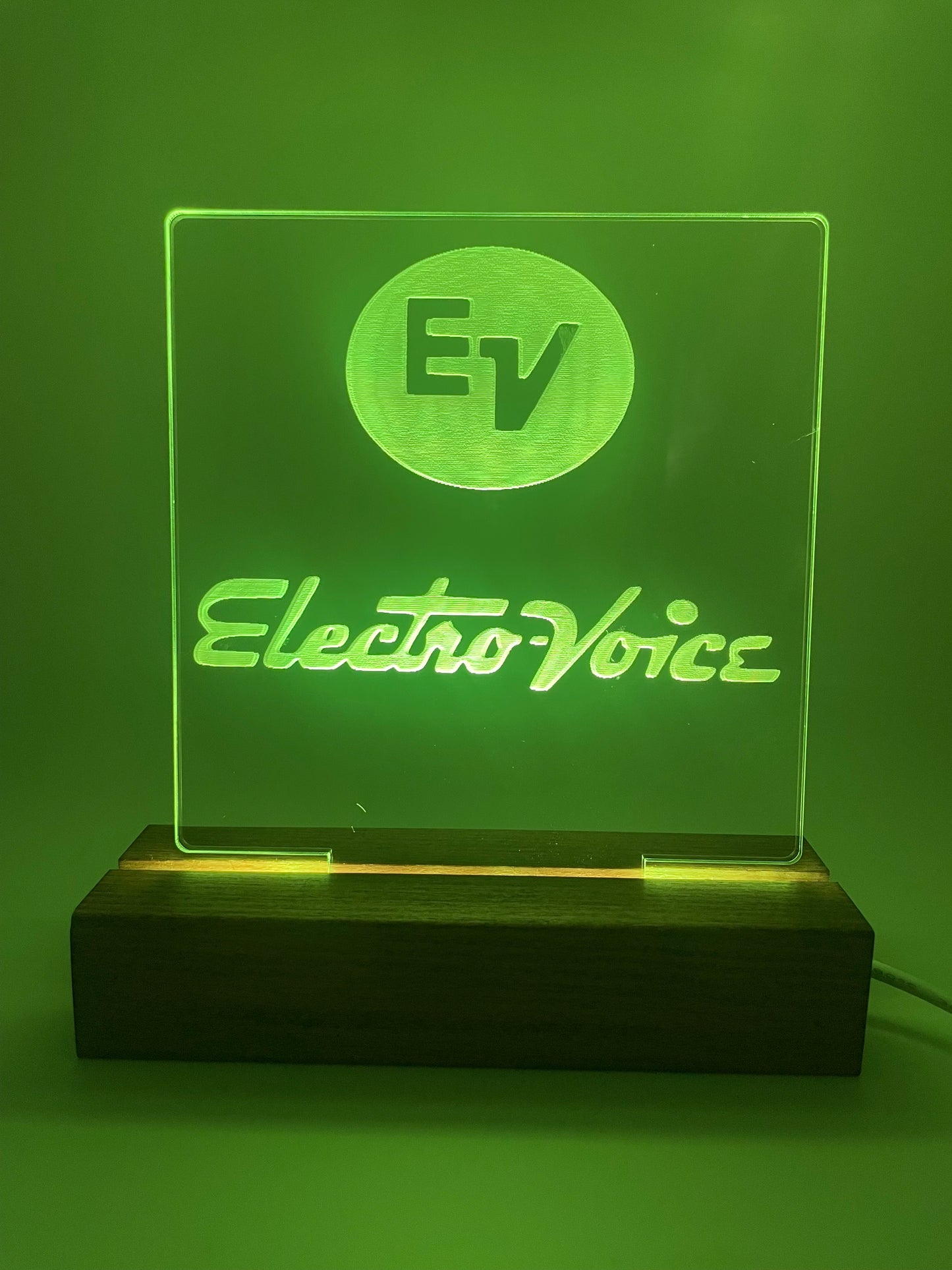 LED Acrylic Music Lover's Room Decoration EV