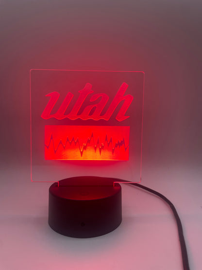 LED Acrylic Sign Music Room Decoration Utah