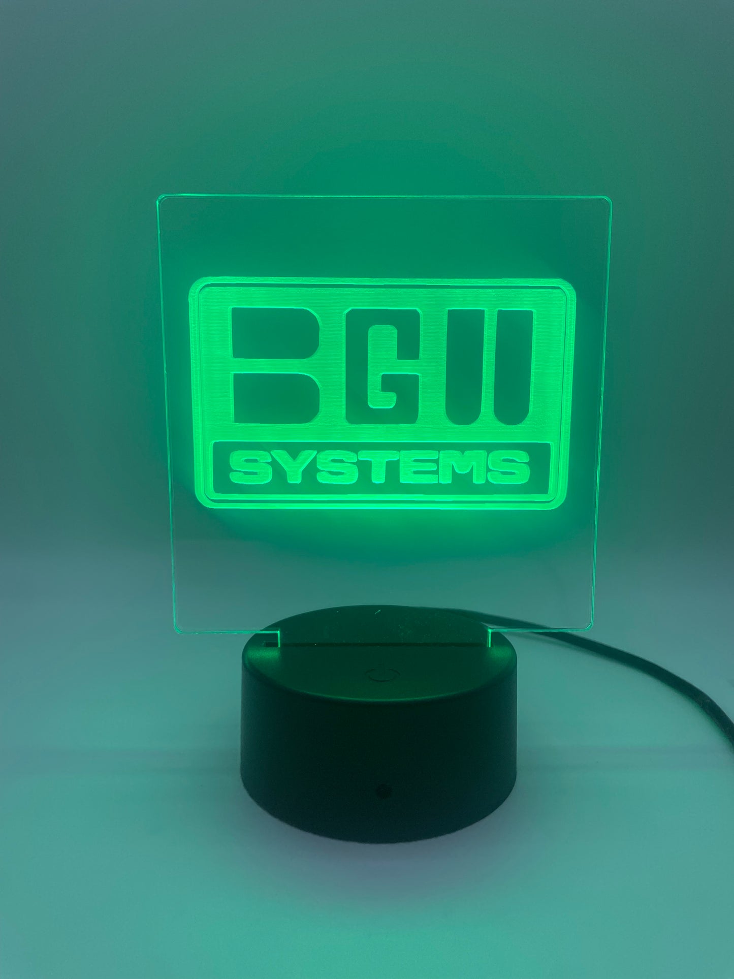 LED Acrylic Music Room Decoration BGW