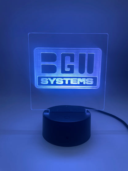 LED Acrylic Music Room Decoration BGW