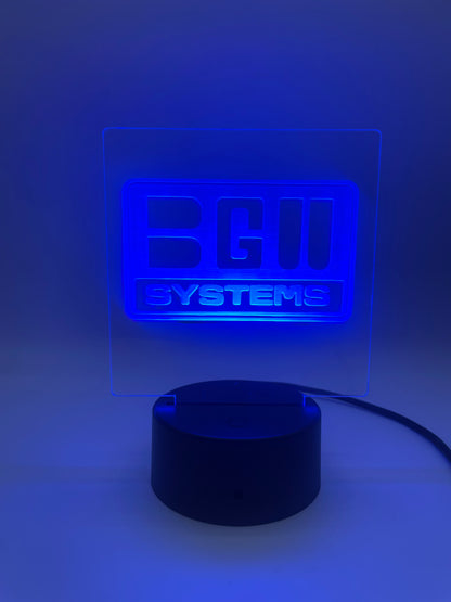 LED Acrylic Music Room Decoration BGW