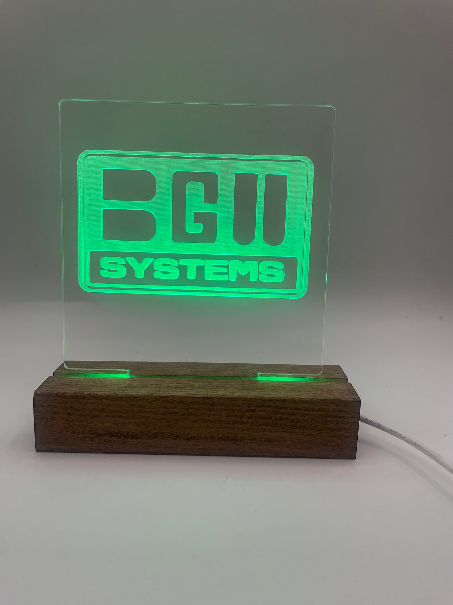LED Acrylic Music Room Decoration BGW