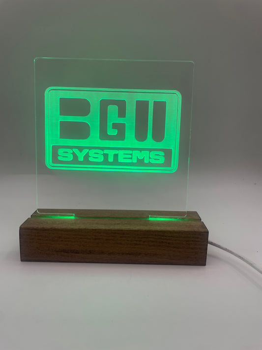 LED Acrylic Music Room Decoration BGW
