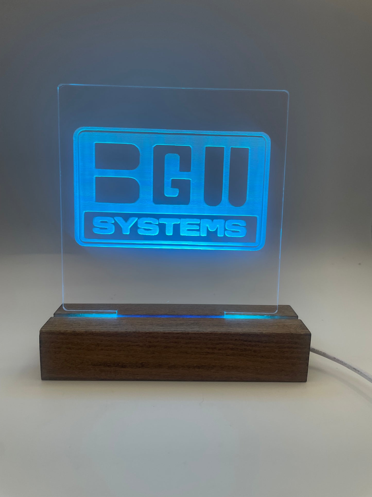 LED Acrylic Music Room Decoration BGW
