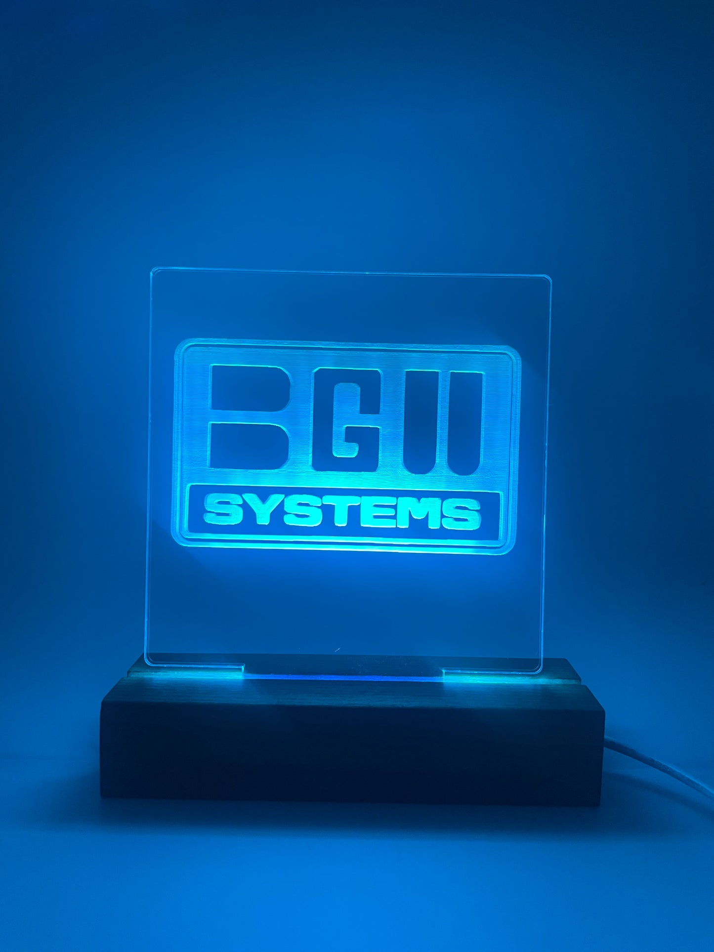 LED Acrylic Music Room Decoration BGW