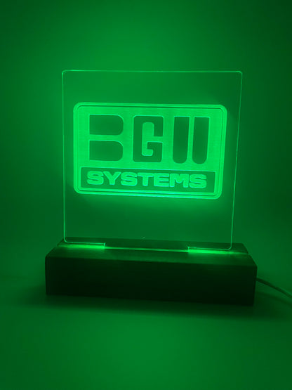 LED Acrylic Music Room Decoration BGW