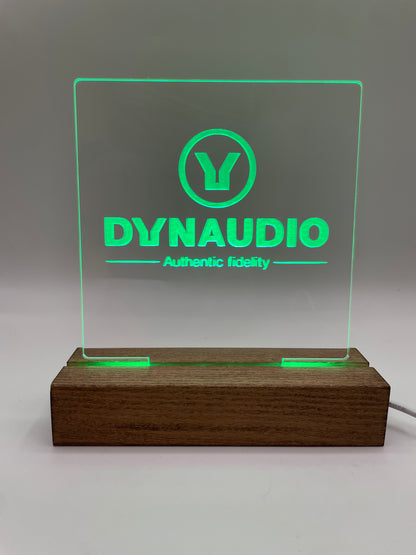 LED Acrylic Music Room Decoration Dynaudio
