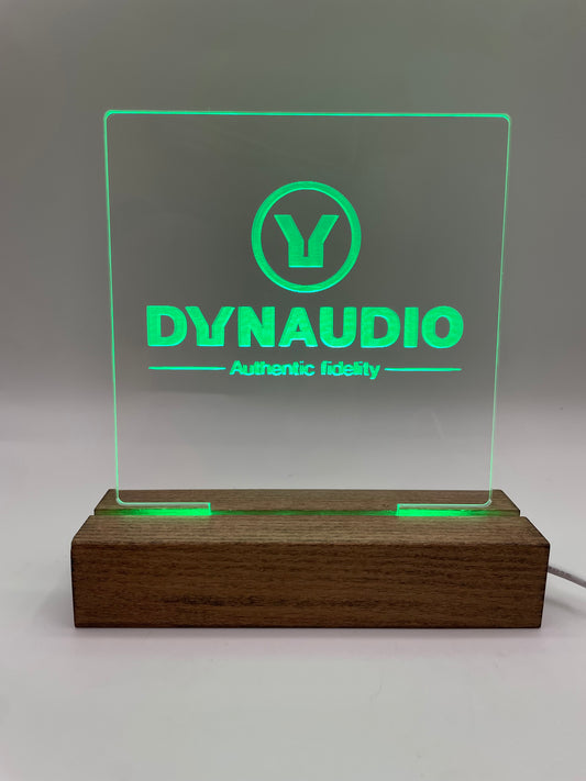 LED Acrylic Music Room Decoration Dynaudio