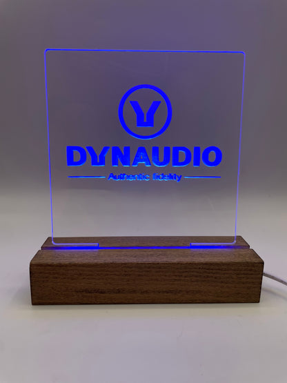 LED Acrylic Music Room Decoration Dynaudio