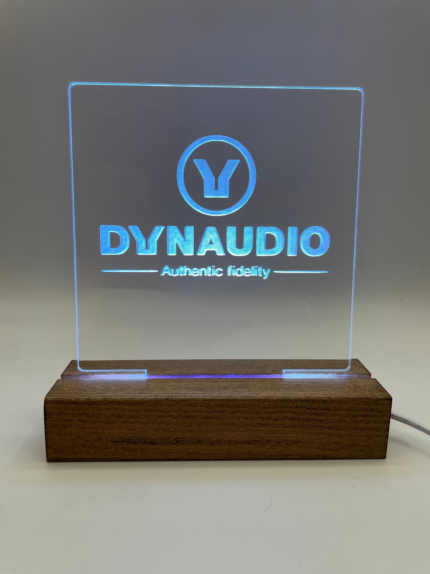 LED Acrylic Music Room Decoration Dynaudio
