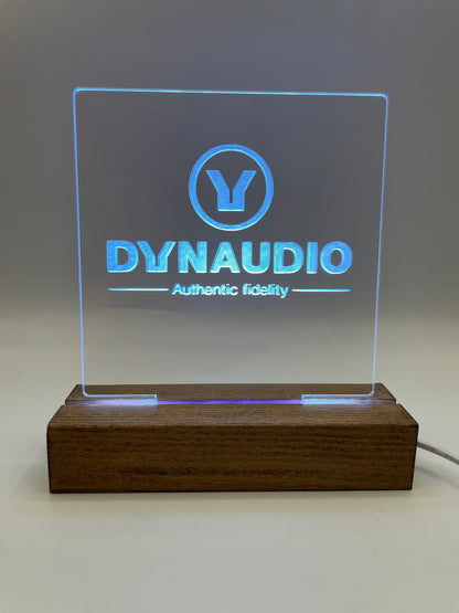 LED Acrylic Music Room Decoration Dynaudio