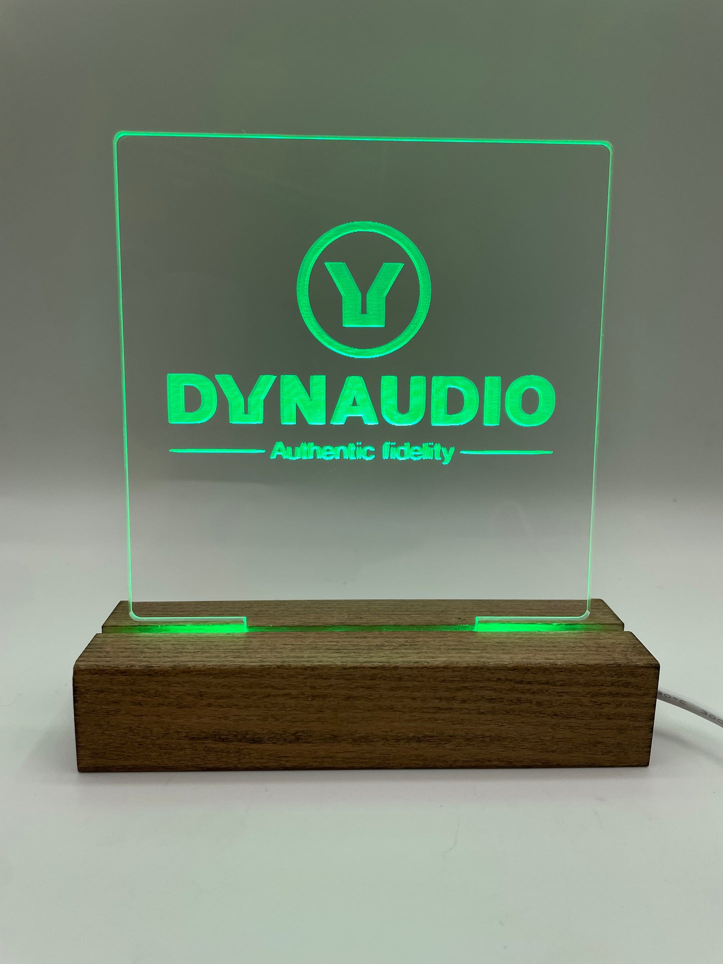 LED Acrylic Music Room Decoration Dynaudio