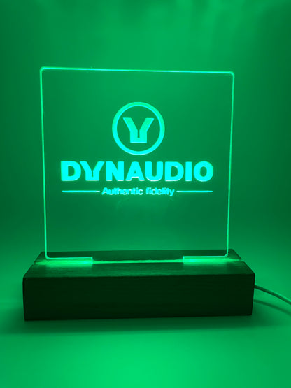 LED Acrylic Music Room Decoration Dynaudio