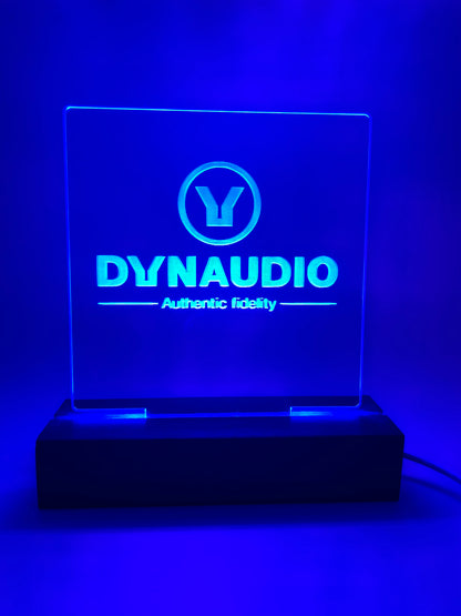 LED Acrylic Music Room Decoration Dynaudio