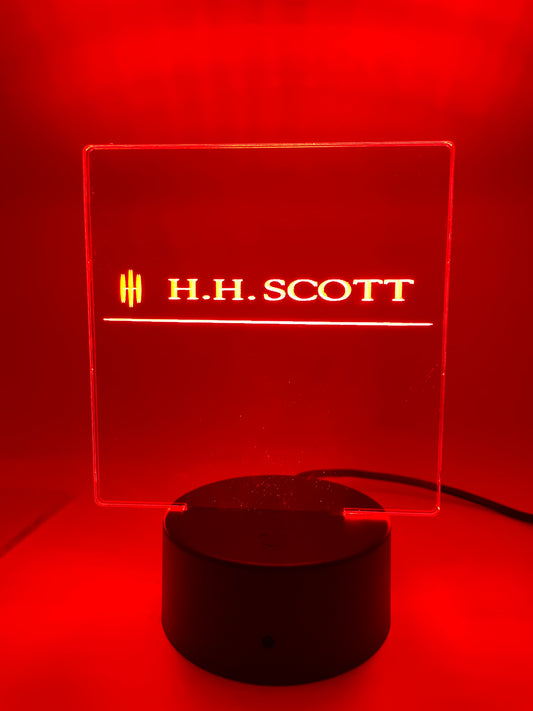 LED Acrylic Music Sign Listening Room Decoration HHScott