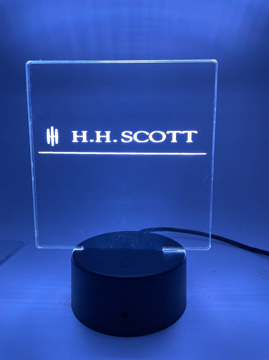 LED Acrylic Music Sign Listening Room Decoration HHScott