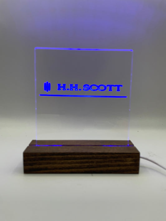 LED Acrylic Music Sign Listening Room Decoration HHScott