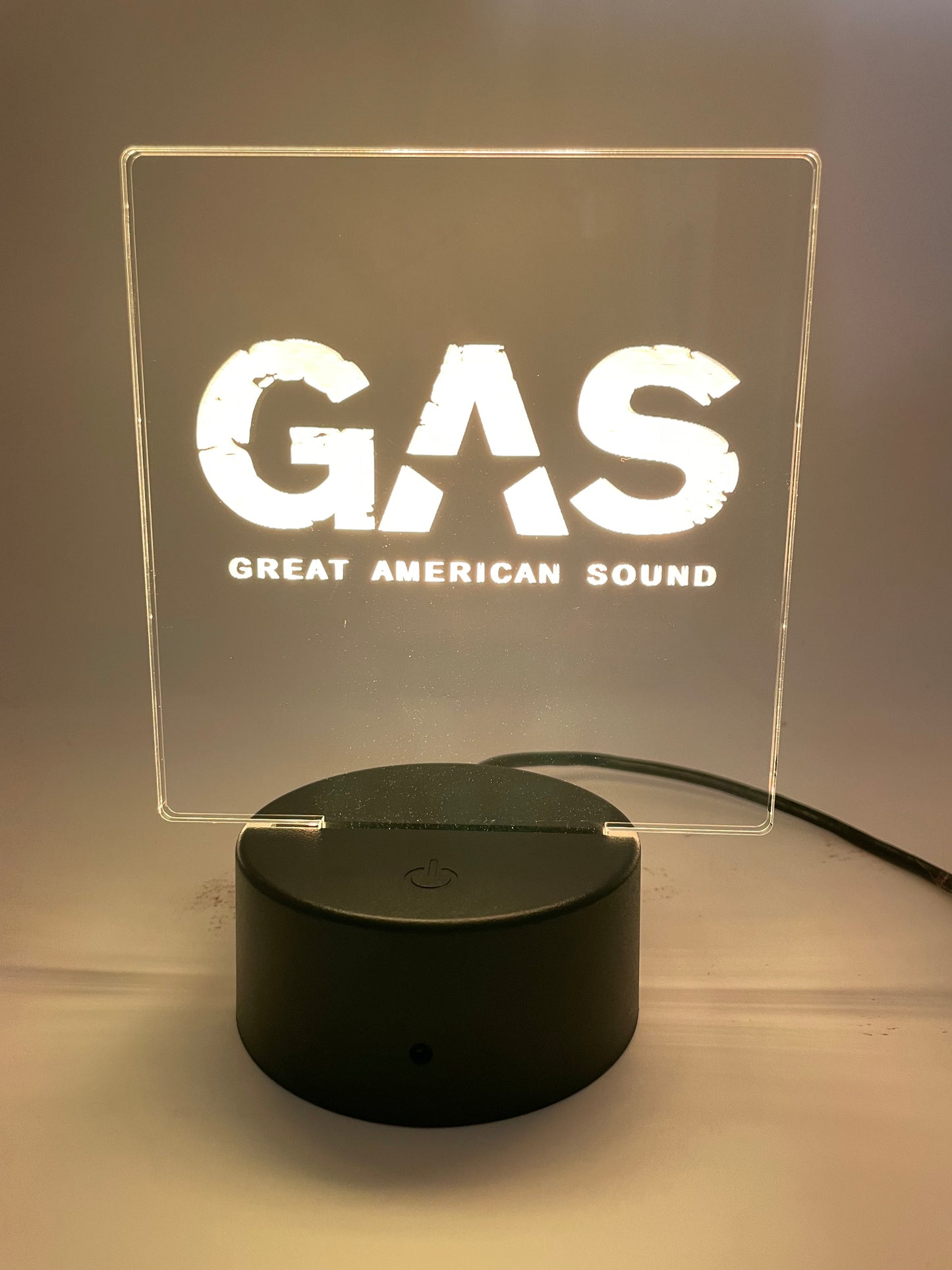LED Acrylic Music Lighted Sign Music Room Decoration GAS