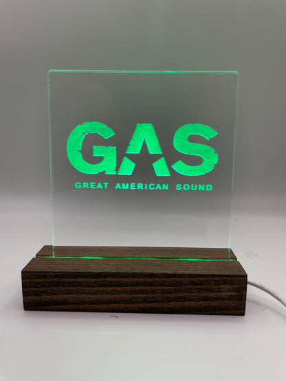 LED Acrylic Music Lighted Sign Music Room Decoration GAS