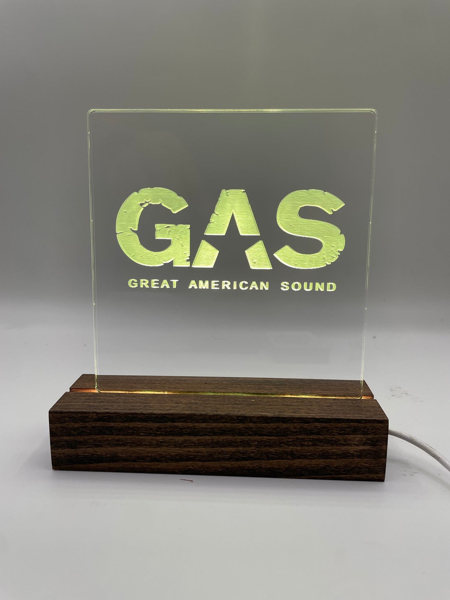 LED Acrylic Music Lighted Sign Music Room Decoration GAS