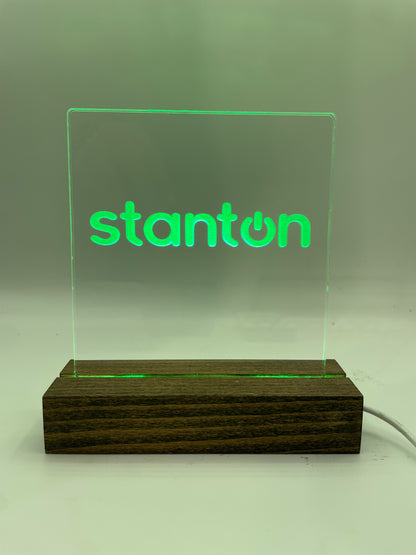 LED Acrylic Music Sign for Decoration Stanton