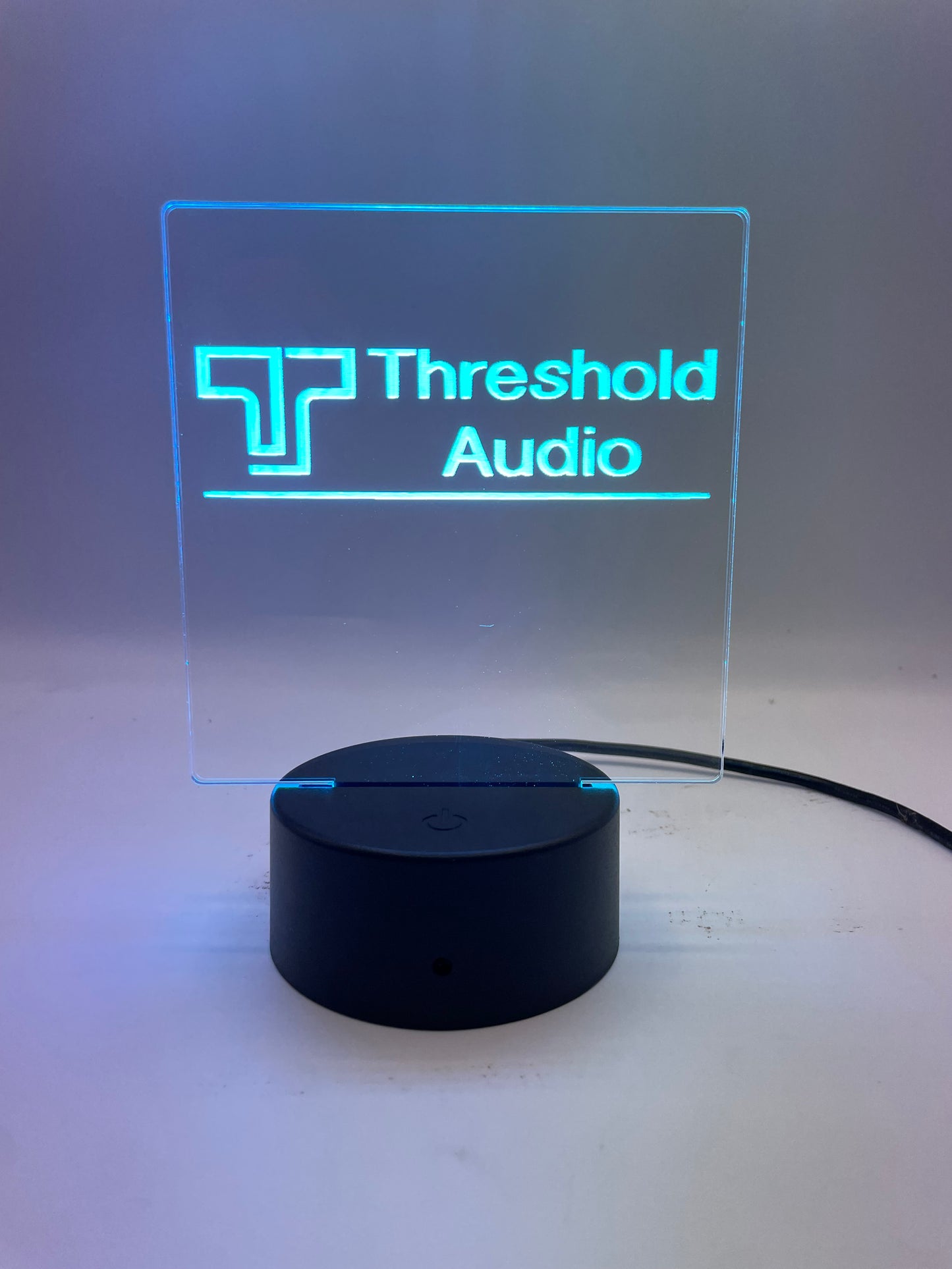 LED Acrylic Music Sign Audiophile Decoration Threshold