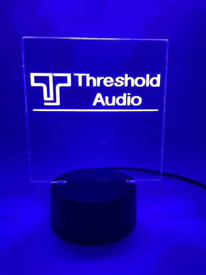 LED Acrylic Music Sign Audiophile Decoration Threshold