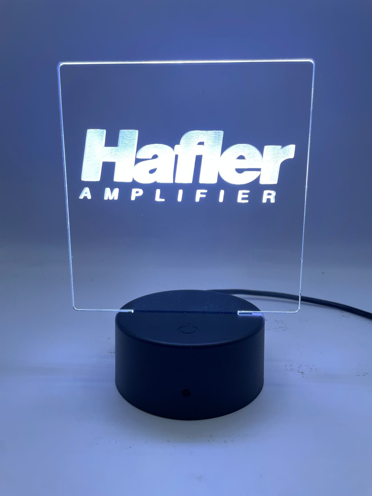 LED Acrylic Sign Music Lover's Room Decoration Hafler