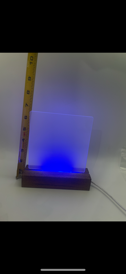 LED Acrylic Music Sign Audiophile Room Decoration fosgate