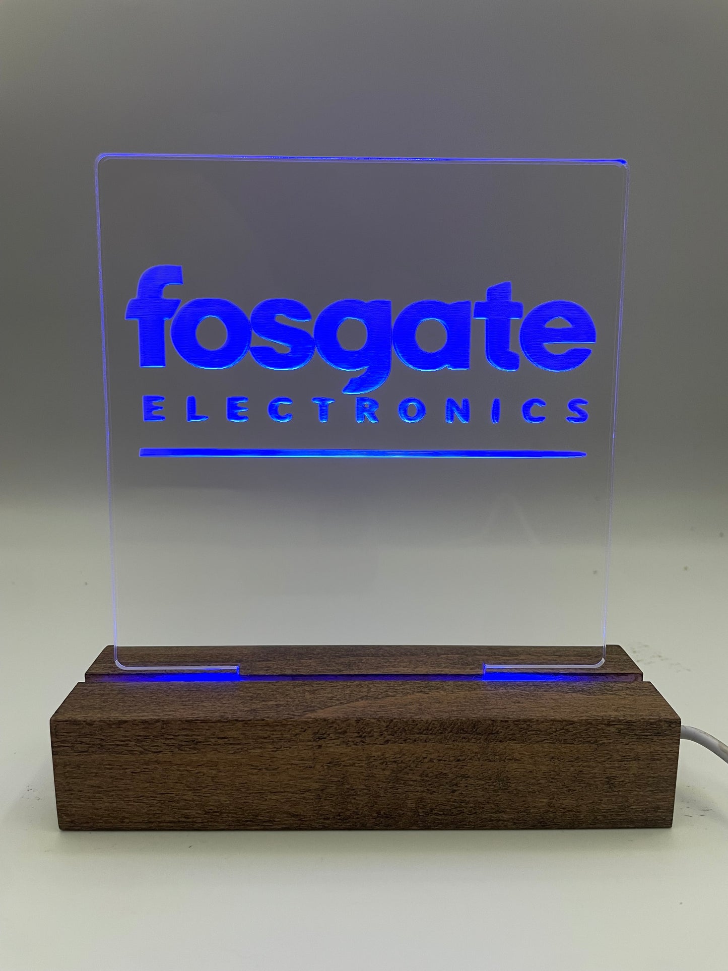 LED Acrylic Music Sign Audiophile Room Decoration fosgate