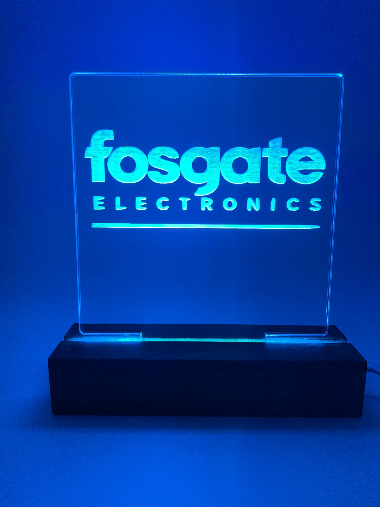 LED Acrylic Music Sign Audiophile Room Decoration fosgate