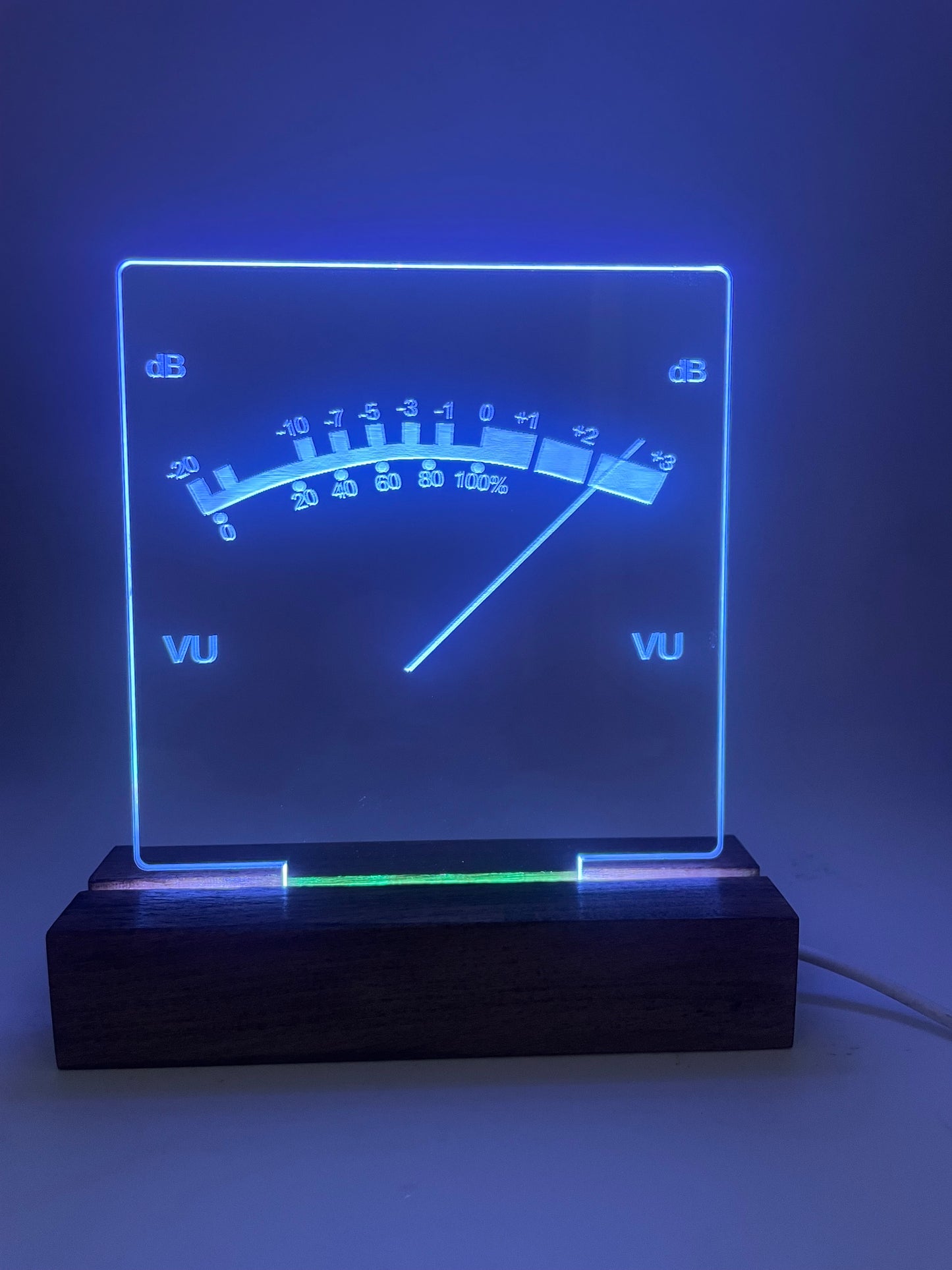 LED Acrylic Sign UV Meter Sign Music Room Decoration