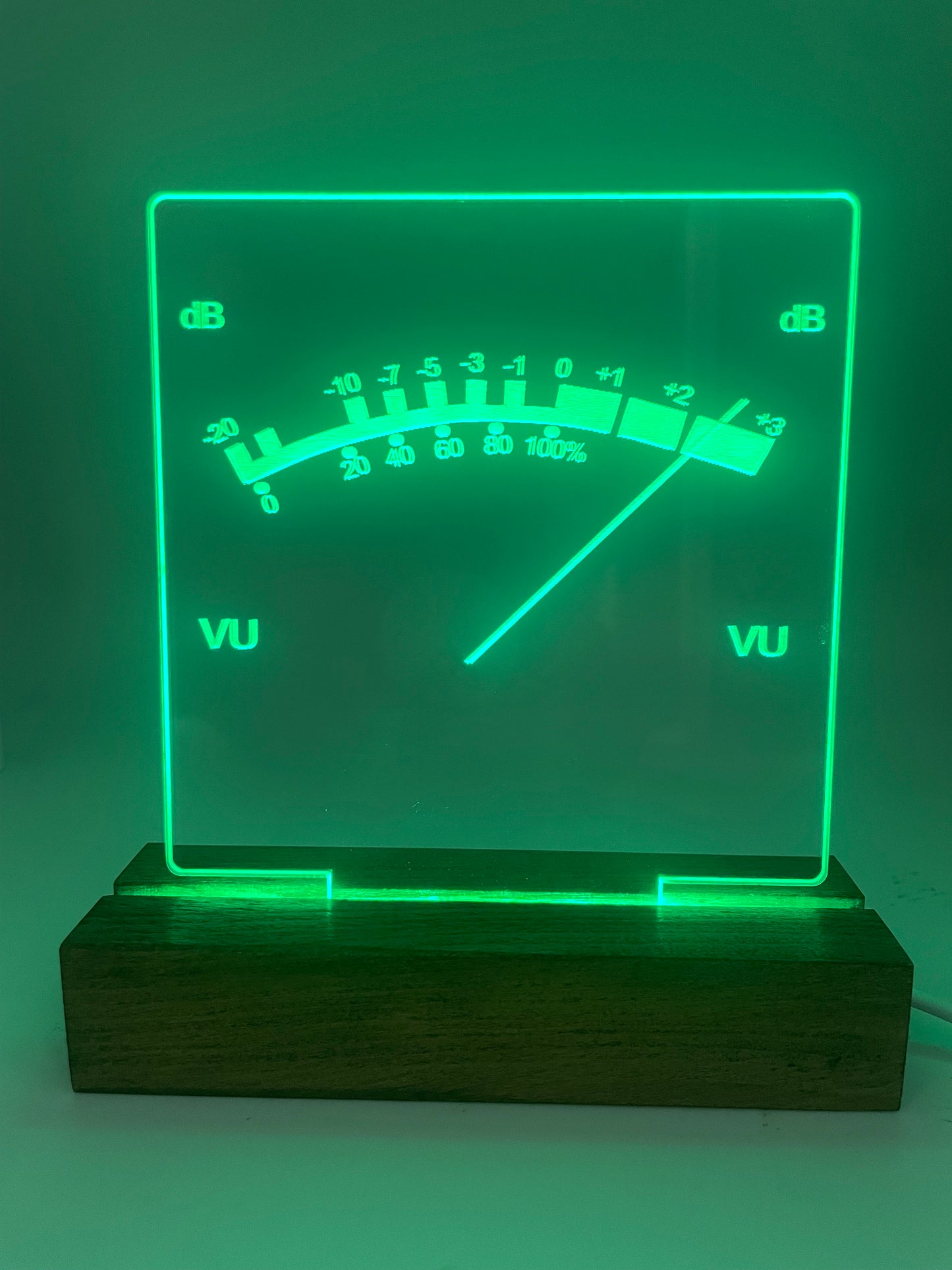 LED Acrylic Sign UV Meter Sign Music Room Decoration