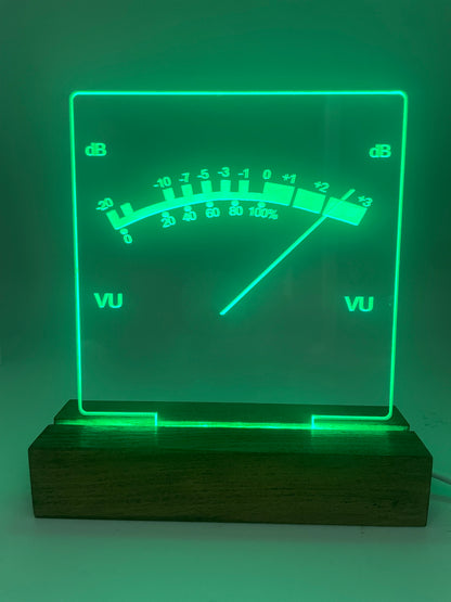 LED Acrylic Sign UV Meter Sign Music Room Decoration