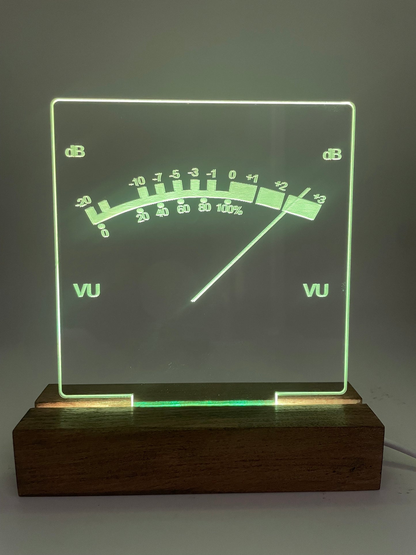 LED Acrylic Sign UV Meter Sign Music Room Decoration