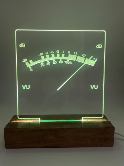 LED Acrylic Sign UV Meter Sign Music Room Decoration