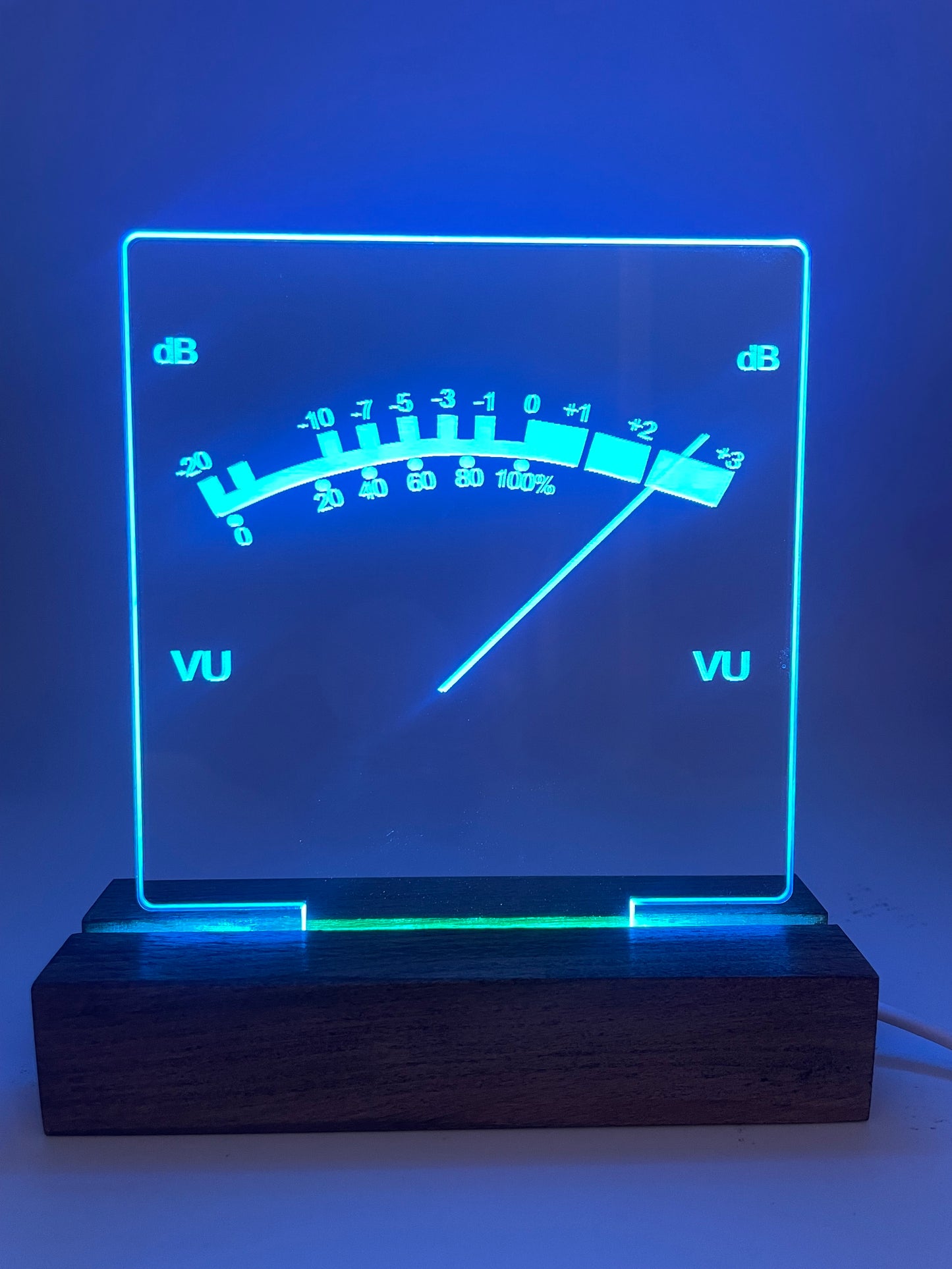 LED Acrylic Sign UV Meter Sign Music Room Decoration