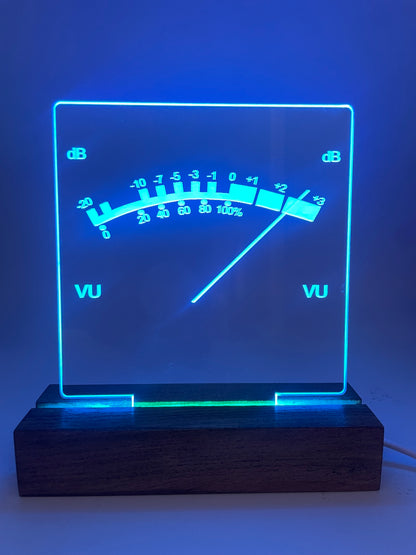 LED Acrylic Sign UV Meter Sign Music Room Decoration