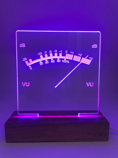 LED Acrylic Sign UV Meter Sign Music Room Decoration