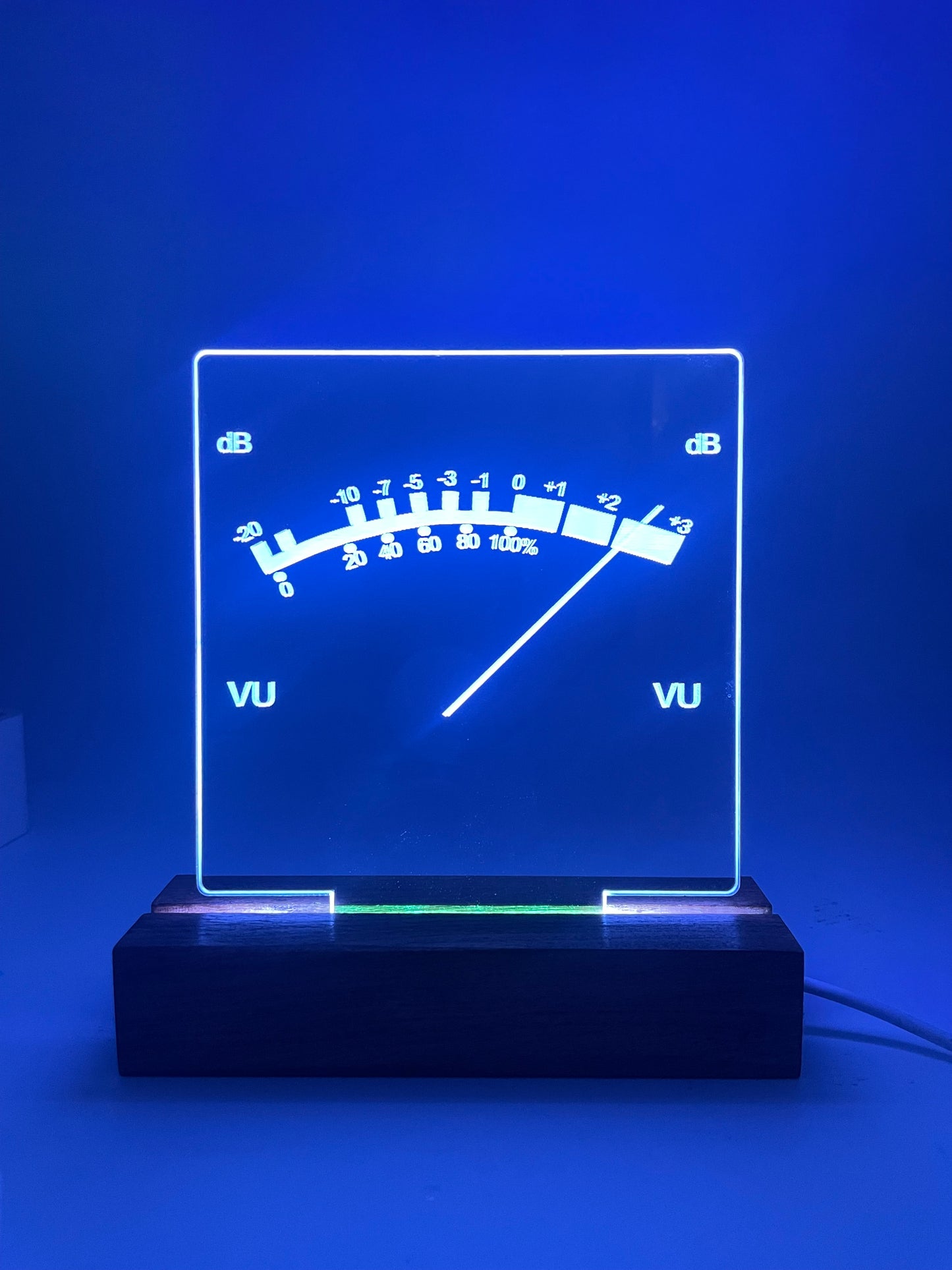 LED Acrylic Sign UV Meter Sign Music Room Decoration