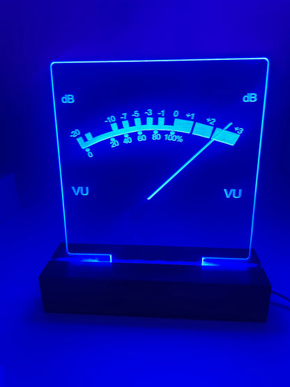 LED Acrylic Sign UV Meter Sign Music Room Decoration