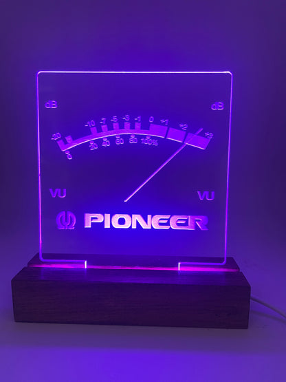 LED Acrylic Music Sign UV Meter Pioneer Decoration