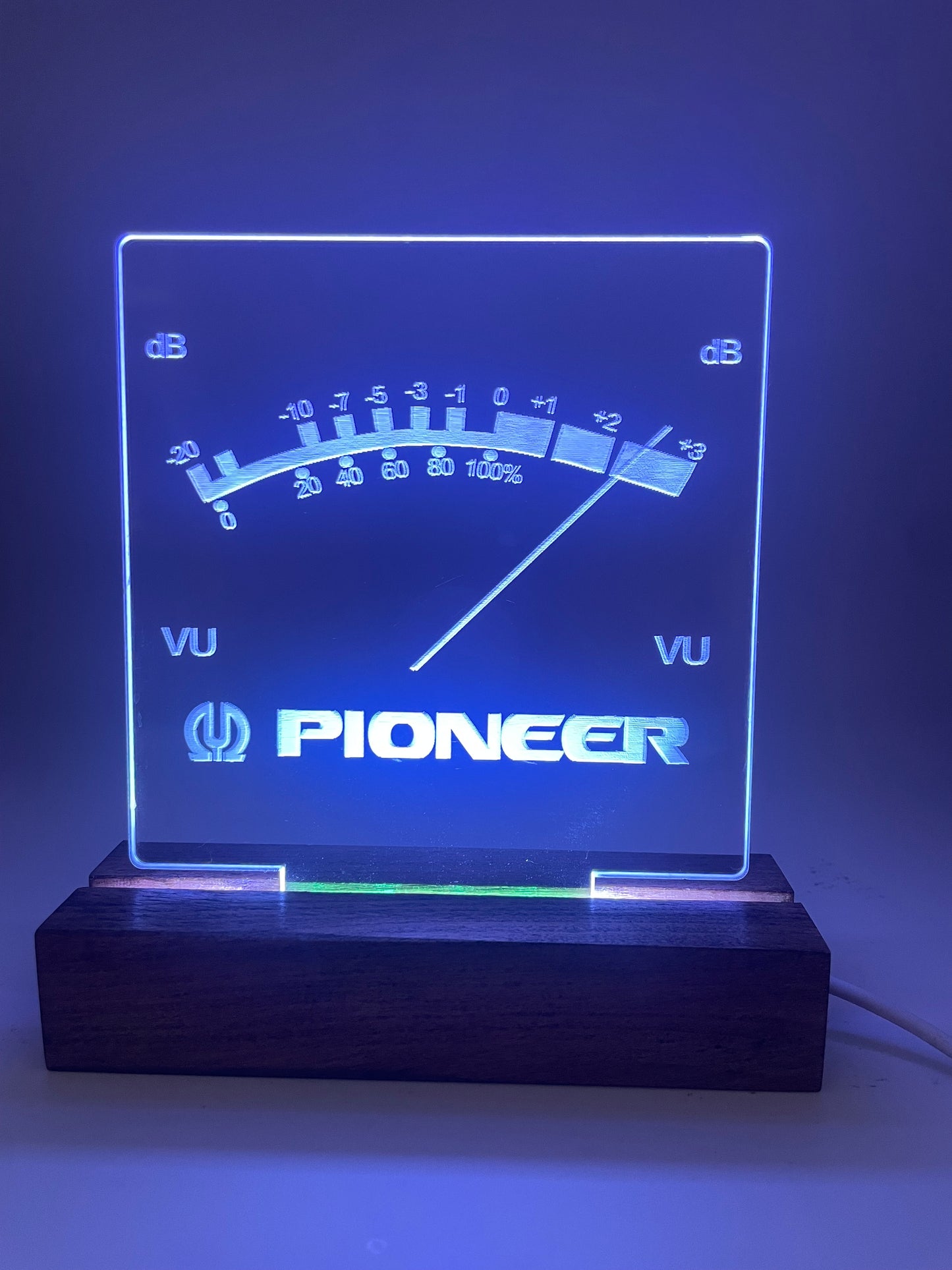 LED Acrylic Music Sign UV Meter Pioneer Decoration