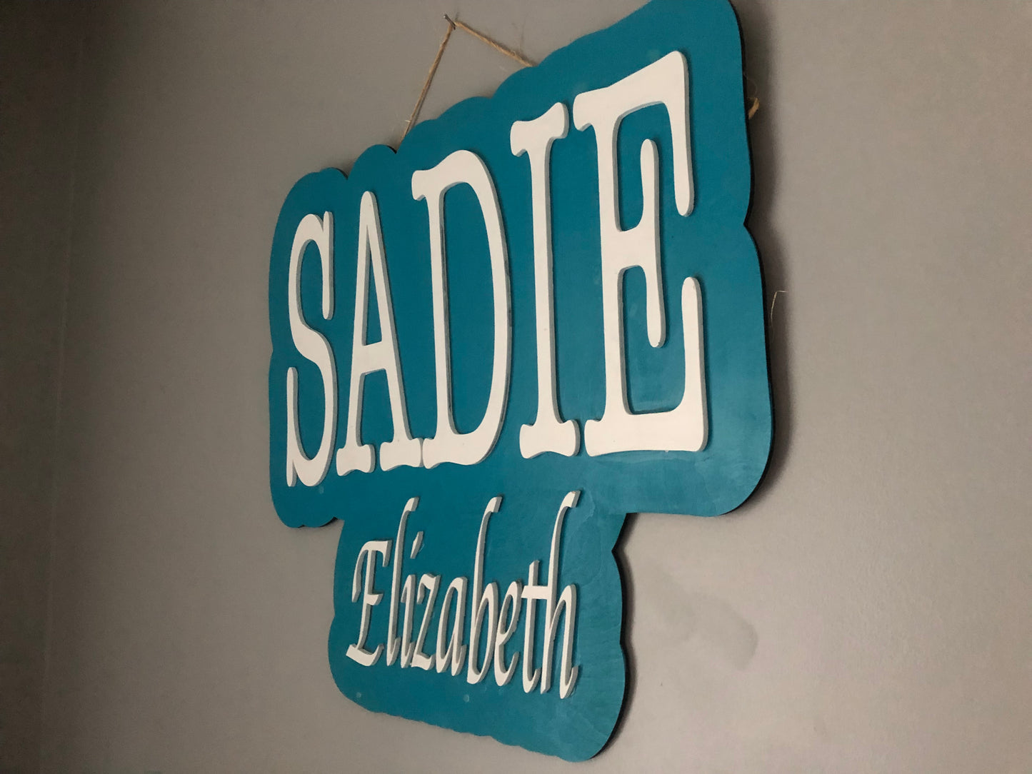 Nursery Name Sign