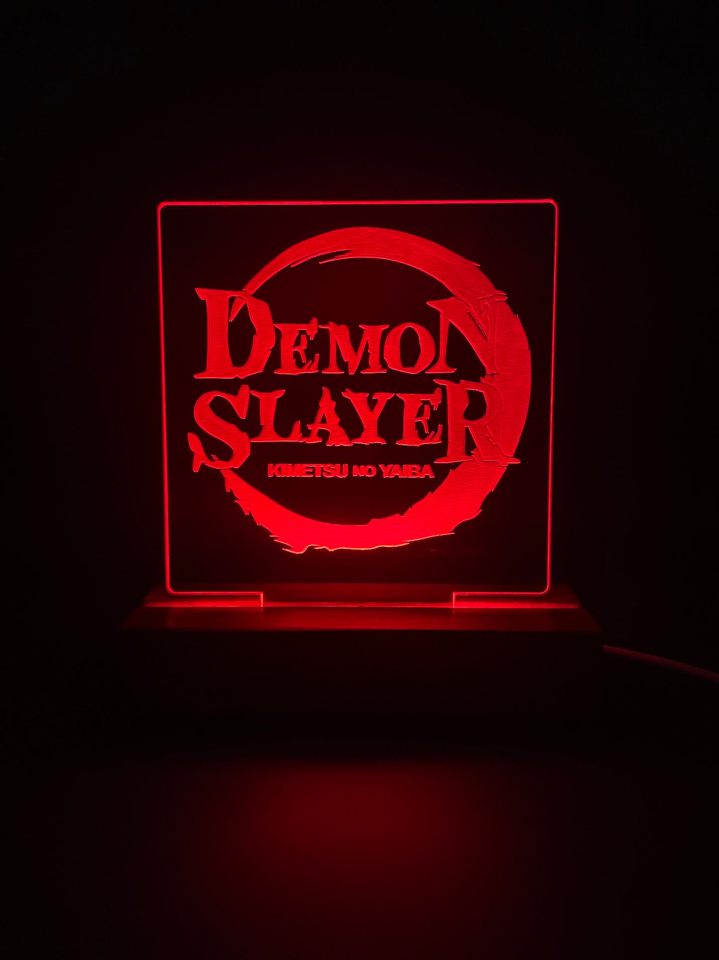 LED Acrylic Demon Slayer Decorative Sign