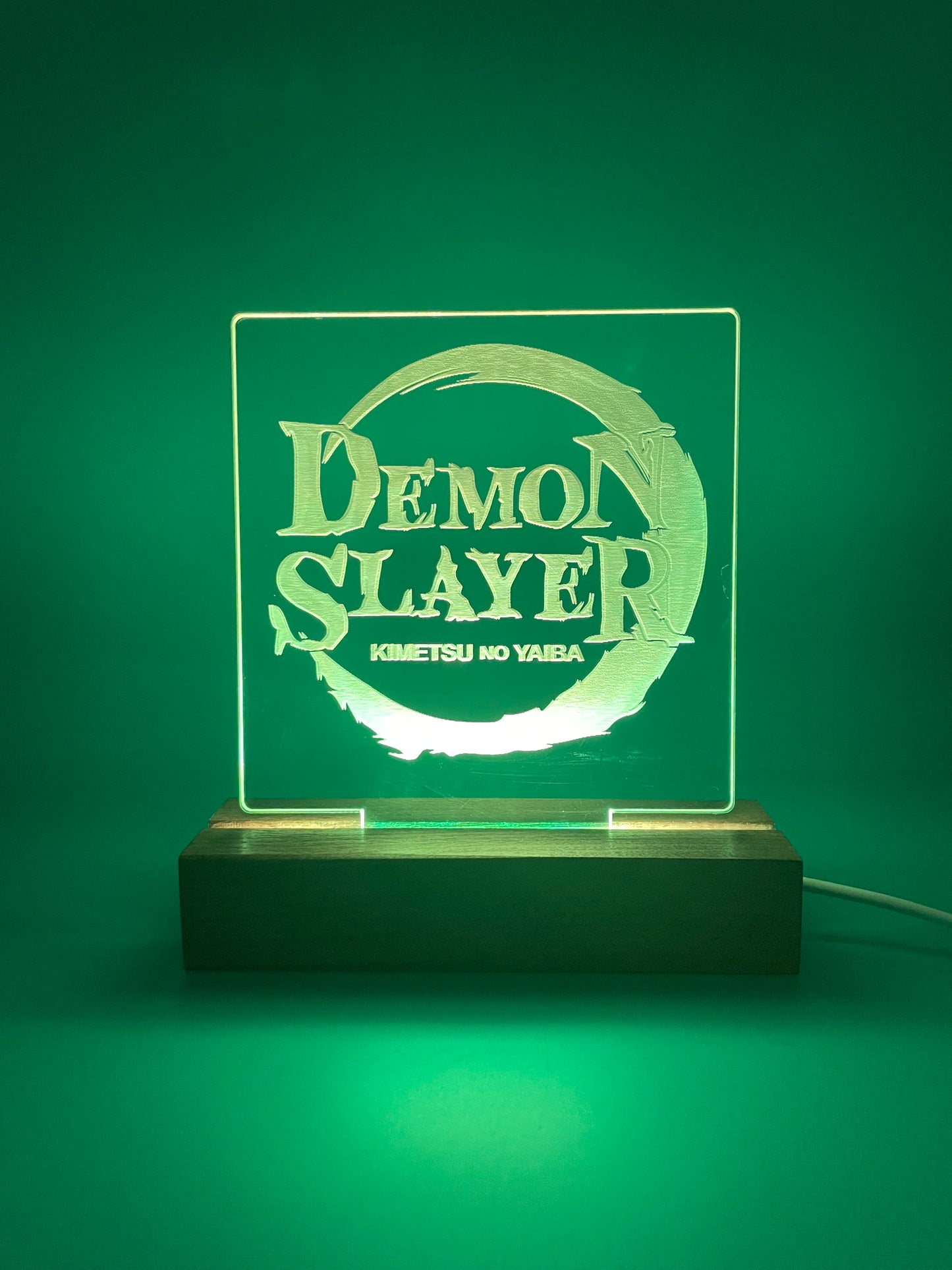 LED Acrylic Demon Slayer Decorative Sign