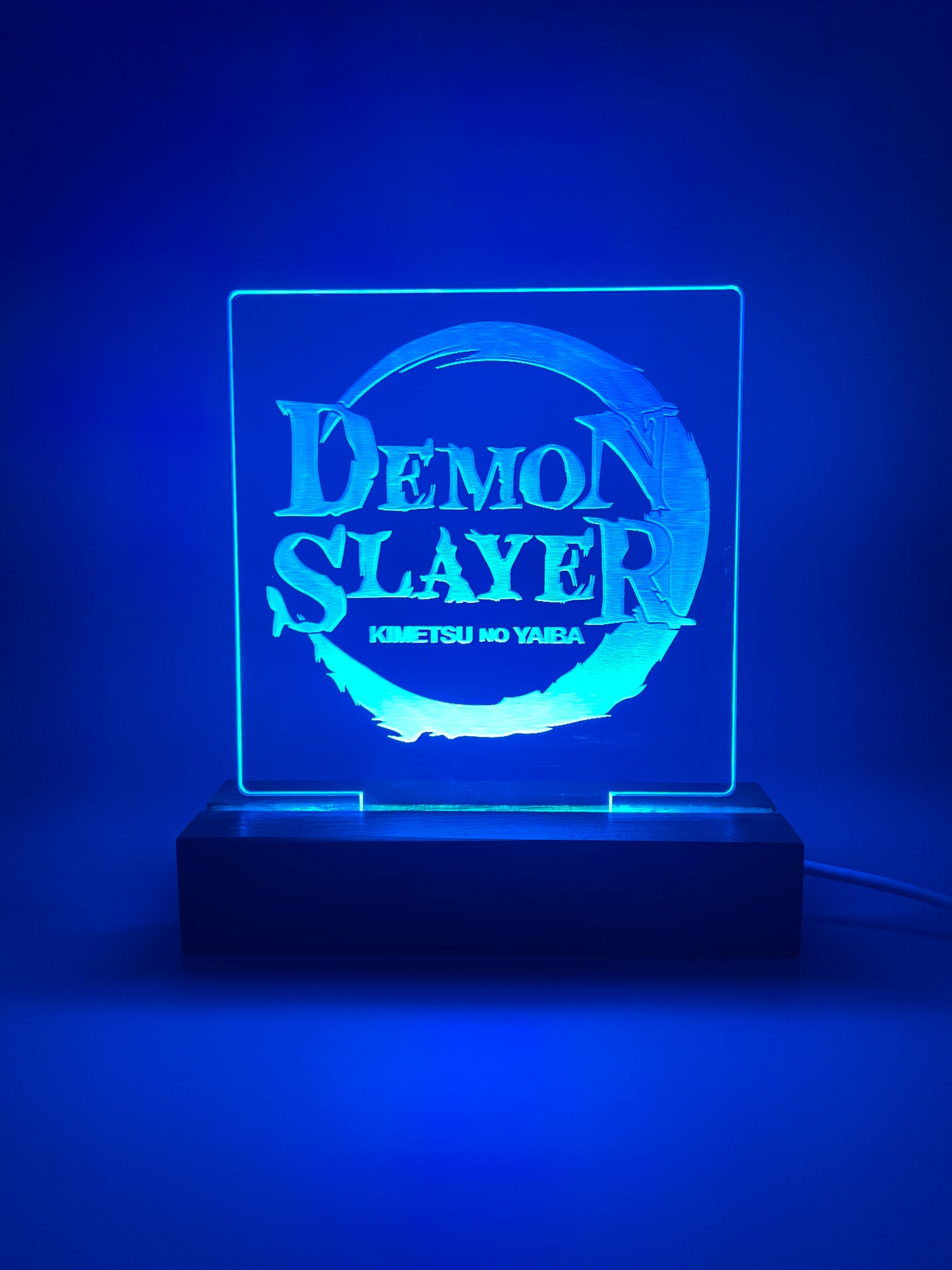 LED Acrylic Demon Slayer Decorative Sign