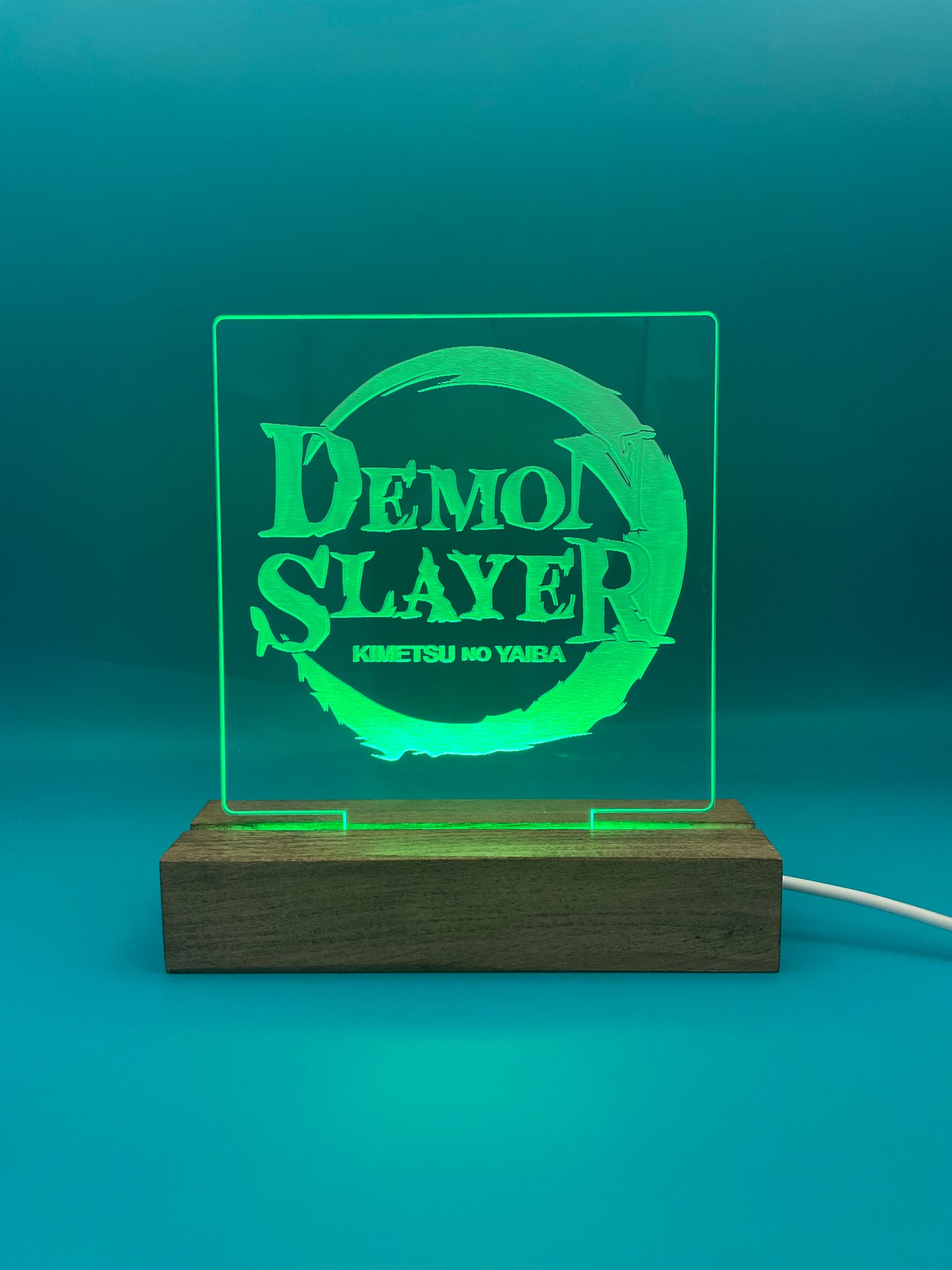 LED Acrylic Demon Slayer Decorative Sign