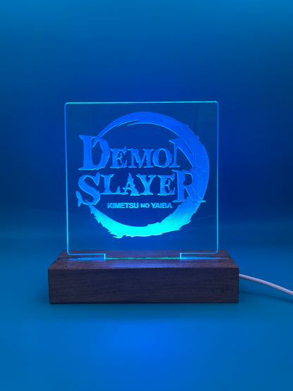 LED Acrylic Demon Slayer Decorative Sign